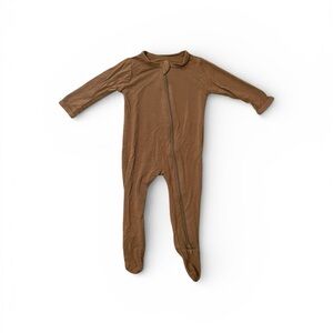 NWOT Kyte BABY Brown Zippered Footie, 3-6 mo